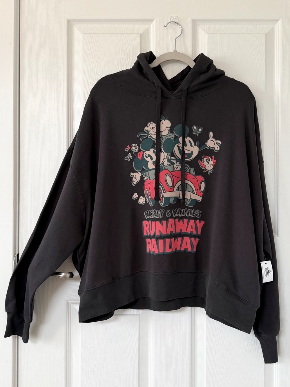 Disney World Parks Mickey & Minnie's Runaway
Railway Hoodie NWT